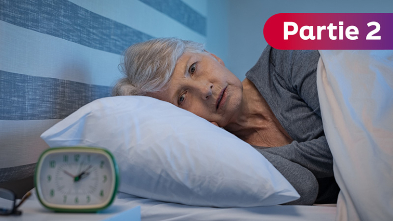 L’insomnie qui concerne 40 à 50 % des plus de 60 ans nécessite un repérage précoce.