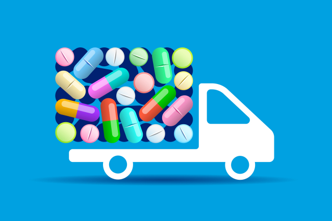 Une distribution perturbée en ville et à l'hôpital.
