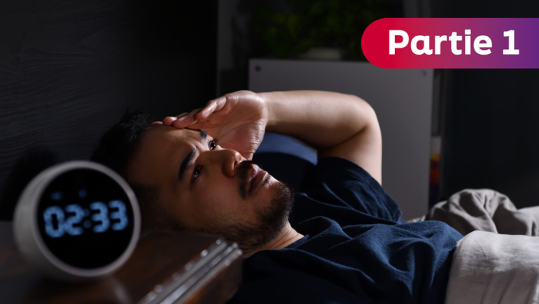 L’insomnie est le plus fréquent des troubles du sommeil touchant de 15 à 20 % des adultes.