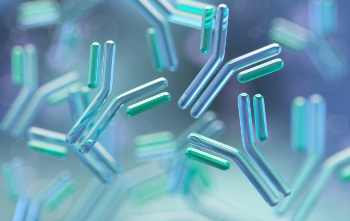Un anticorps monoclonal humanisé qui se fixe de manière sélective aux immunoglobulines E humaines.