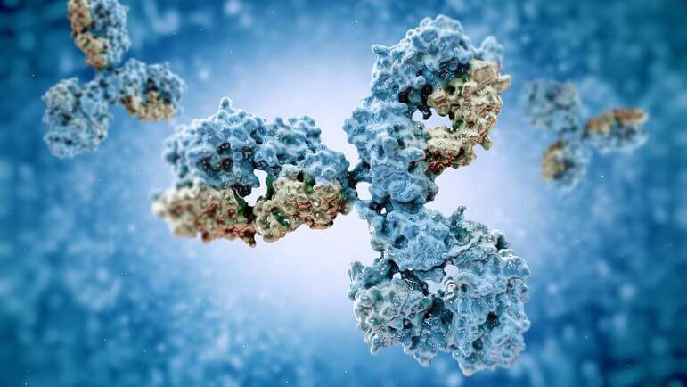 <p>Il s’agit d’un anticorps monoclonal humanisé dirigé contre le récepteur de l’interleukine-6.</p>