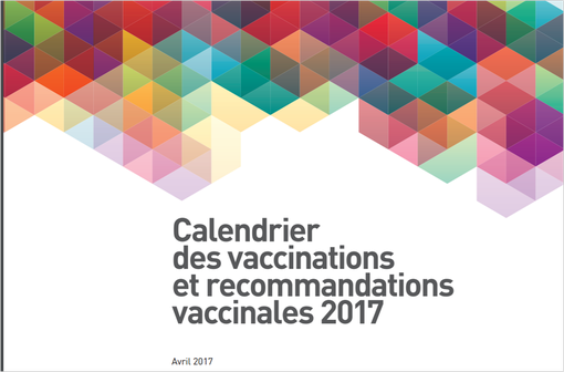 Le calendrier des vaccinations et des recommandations vaccinales 2017 est paru avec quelques innovations (illustration).