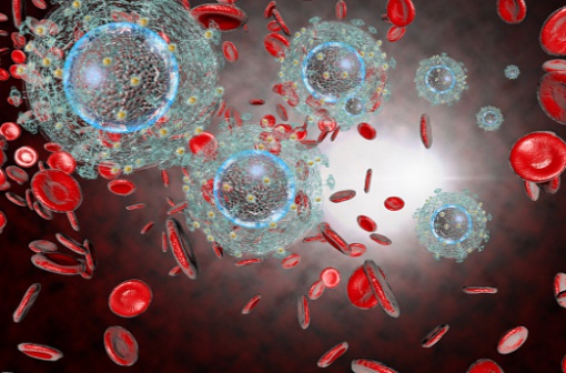 Le maraviroc se lie de façon sélective au récepteur aux chimiokines humain CCR5, empêchant ainsi le VIH-1 à tropisme CCR5 de pénétrer dans les cellules (illustration).