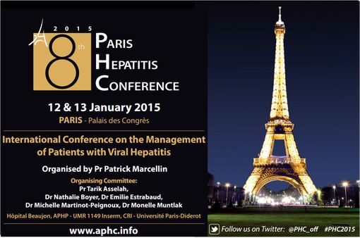 La 8è Conférence de Paris sur les Hépatites a été organisée par le Pr Patrick Marcellin (chef de service d'hépatologie, hôpital Beaujeon, Clichy). 
