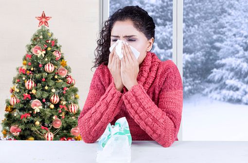 L'épidémie de grippe débute tôt cette année, juste avant les vacances de Noël (illustration).  width=