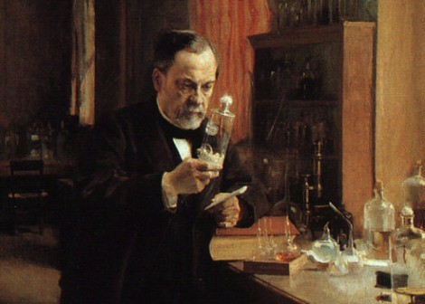 Louis Pasteur fut, en 1885, le 1er à appliquer l'idée d'une vaccination curative en prévention de la rage avant que les 1ers signes n'apparaissent (image : © Wikimedia).