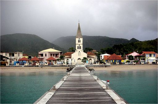 Les Anses d'Arlet en Martinique (photo @ Pascalou Petit sur Wikimedia).