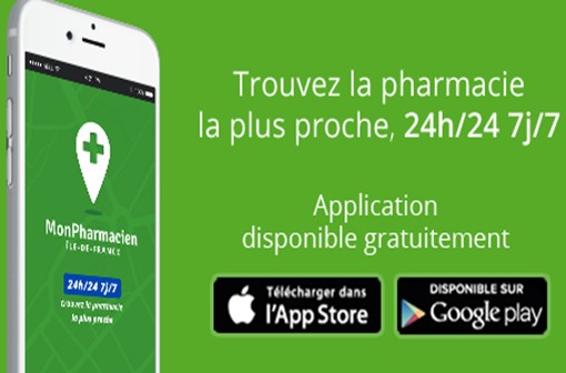 Une application pour trouver les pharmacies de garde en Ile-de-France