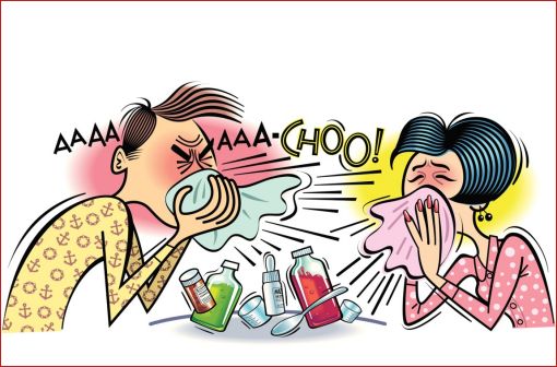En cas de rhume, les vasoconstricteurs oraux sont un traitement de seconde intention, après échec des mesures d'hygiène (illustration).