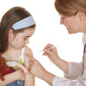 petite filles vaccinées