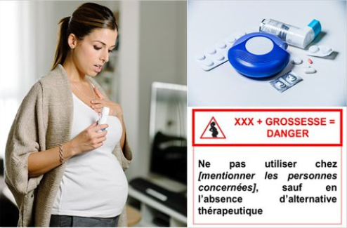 Médicaments de l’asthme : ne pas les arrêter malgré le pictogramme 