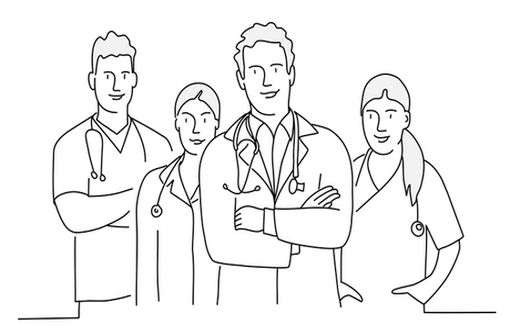 Les personnes handicapées nécessitent un suivi très étroit, multidisciplinaire, tout au long de la vie (illustration).