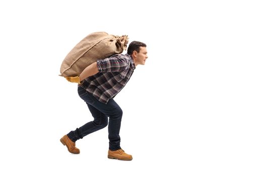 Quand le poids du traitement s'ajoute à celui de la maladie (illustration).