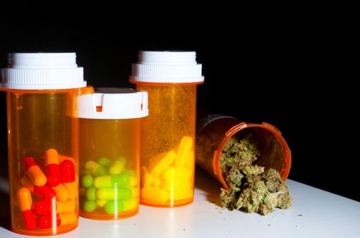 Aux-Etats-Unis, le cannabis médical est vendu sous forme naturelle (fleurs ensuite fumées, vaporisées ou cuisinées par l'utilisateur), mais aussi sous forme de sodas, de chocolat, de patchs, etc. (illustration).